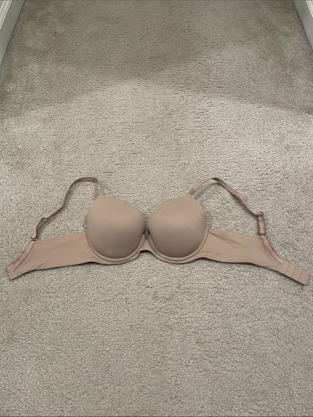 Preowned Soma Smooth T-Shirt Nude Bra 32D - Picture 1 of 10